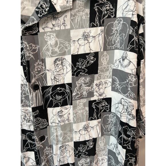Disney size XXL men’s button down Villans shirt - Picture 2 of 3